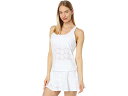 (取寄) リリー ピュリッツァー アサナ ブラ タンク Lilly Pulitzer Asana Bra Tank Resort White Floral Stretch Eyelet Jacquard(4)