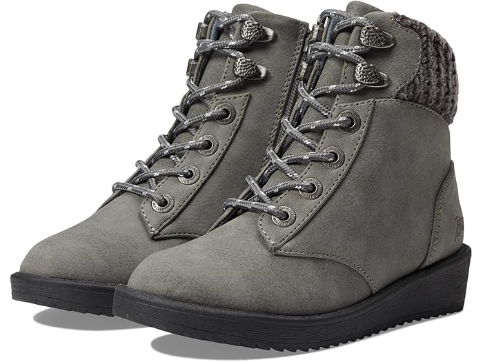 (取寄) ブローフィッシュ マリブ キッズ ケイディー-K (リトル キッド/ビッグ キッド) Blowfish Malibu Kids Caydee-K (Little Kid/Big Kid) Charcoal Saddle Rock PU/Vanity Knit