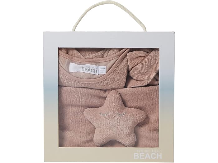 (取寄) ベアフットドリームス キッズ コージー テリー ベビー バンドル (インファント) Barefoot Dreams Kids CozyChic? Cozy Terry Baby Bundle (Infant) Pink Clay