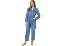 (取寄) メイドウェル ロング スリーブ タイウエスト カバーオール イン ウォッシュ Madewell Long Sleeve Tie-Waist Coverall in Claireville Wash Claireville Wash(4)
