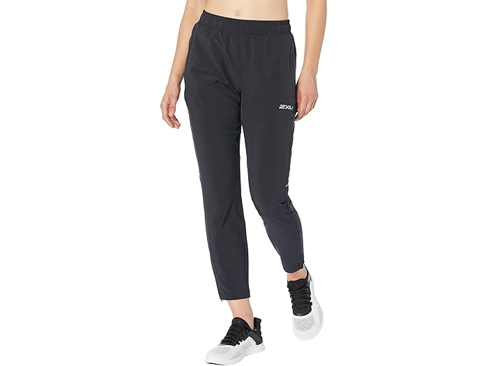 (取寄) ツータイムズユー エアロ ウーブン ジョガーズ 2XU Aero Woven Joggers Black/Silver Reflective