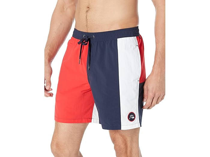 (取寄) クイックシルバー アシッド ウォッシュ 17 ボレー Quiksilver Acid Wash 17" Volley Navy Blazer