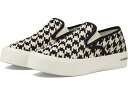 (取寄) シービーズ バハ スリッポン プラットフォーム SeaVees Baja Slip-On Platform Black/White(4)