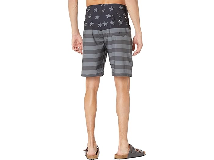 (取寄) ハーレー ウィークエンダー 20 ボードショーツ Hurley Weekender 20" Boardshorts Black Combo