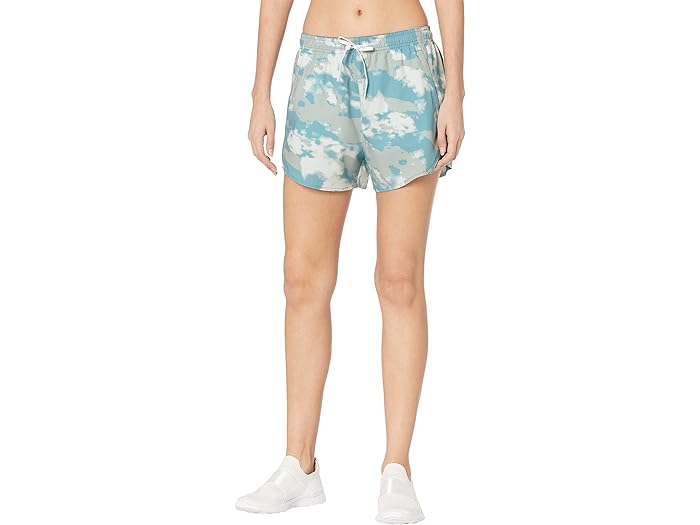 () 롼  å󥷥 襬 硼 RVCA VA Essential Yogger Shorts Sea Tie-D...