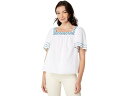 (取寄) ドレイパー ジェームス マレン トップ イン エンブロイダー カメリア Draper James Maren Top in Embroidered C...