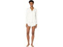 (取寄) プラッシュ ウルトラ ソフト ジャージ パジャマ セット Plush Ultra Soft Jersey Pajama Set Ivory/Grey