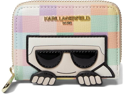 (取寄) カール ラガーフェルド パリ メイベル スルグ スモール ウォレット Karl Lagerfeld Paris Maybelle SLG Small Wallet Blush Combo (取寄) カール ラガーフェルド パリ メイベル スルグ スモール ウォレット Karl Lagerfeld Paris Maybelle SLG Small Wallet Blush Combo