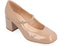 (取寄) ジュルネ コレクション トゥルー コンフォート フォーム オケンナ パンプス Journee Collection Tru Comfort Foam Okenna Pumps Nude(4)