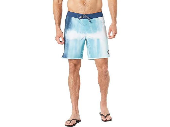 (取寄) クイックシルバー サーフシルク スカルプ 19 ボードショーツ Quiksilver Surfsilk Scallop 19" Boardshorts Delph Blue