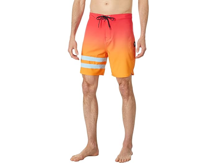 (取寄) ハーレー ファントム-エコ ブロック パーティー 18 ボードショーツ Hurley Phantom-Eco Block Party 18" Boardshorts Chaos Pink