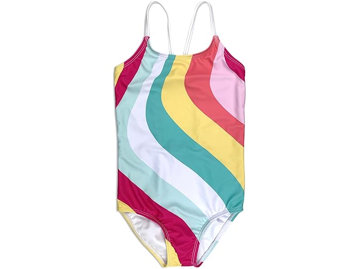 (取寄) アパマンキッズ テイラー ワンピース スイムスーツ (トドラー/リトル キッズ/ビッグ キッズ) Appaman Kids Taylor One-Piece Swimsuit (Toddler/Little Kids/Big Kids) Rainbow Stripes