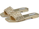 (取寄) スティーブマデン フラッツ サンダル Steve Madden Wynslow Flat Sandal Gold