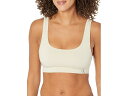 (取寄) カルバンクライン アンダーウェア ナチュラルズ コットン ストレッチ フレックス アンライン ブラレット Calvin Klein Underwear Naturals Cotton Stretch Flex Unlined Bralette Mudstone(4)