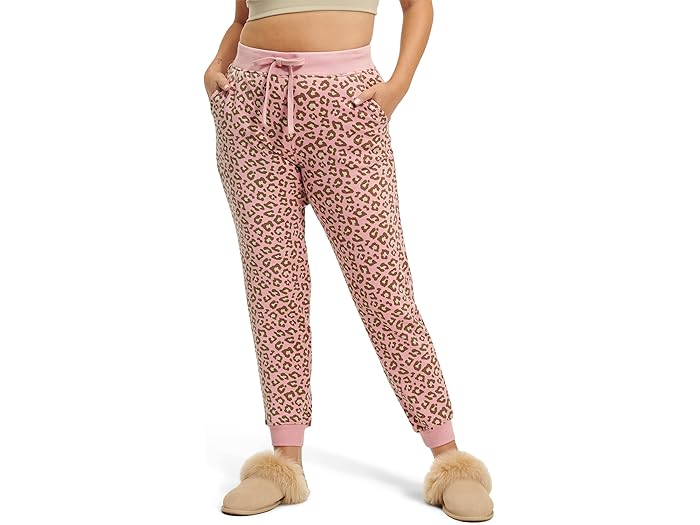 ()  ȥʡ 祬 UGG Kantner Jogger Clay Pink Leopard