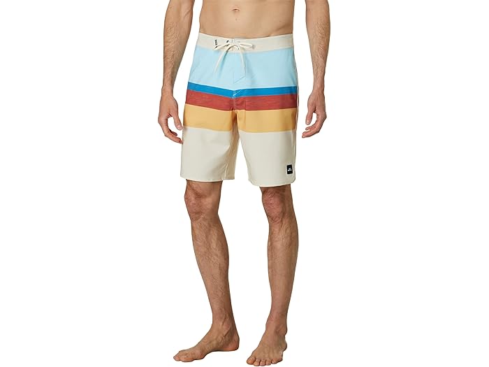 (取寄) オニール レノックス スカルプ 19 ボードショーツ O'Neill Lennox Scallop 19" Boardshorts Sky