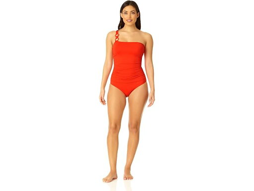 (取寄) アン コール リング ストラップ アシンメトリック ワンピース Anne Cole Ring Strap Asymmetric One-Piece Spice (取寄) アン コール リング ストラップ アシンメトリック ワンピース Anne Cole Ring Strap Asymmetric One-Piece Spice