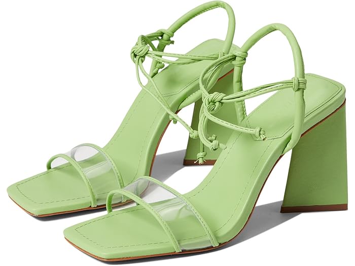 () å  Schutz Gianna Transparente/Lime Green
