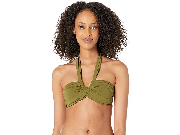 (取寄) シーフォリー コレクティブ ホルター ヘアバンド Seafolly Seafolly Collective Halter Bandeau Avocado