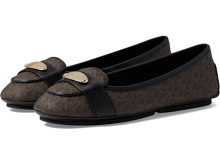 () ޥ륳 MK ץ졼 å MICHAEL Michael Kors MK Plate Moc Brown