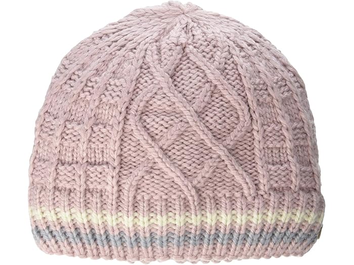 (取寄) コロンビア キッズ ケーブルド キューティー ビーニー (ビッグ キッズ) Columbia Kids Cabled Cutie Beanie (Big Kids) Mineral Pink/Chalk/Columbia Grey