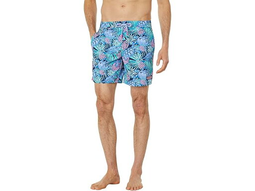 (取寄) ヴィンヤードヴァインズ プリンテッド チャッピー トランクス Vineyard Vines Printed Chappy Trunks Sea Turtle/Blue Blazer (取寄) ヴィンヤードヴァインズ プリンテッド チャッピー トランクス Vineyard Vines Printed Chappy Trunks Sea Turtle/Blue Blazer