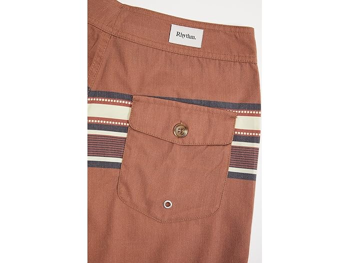 (取寄) リズム ストライプ トランクス Rhythm Stripe Trunks Nutmeg
