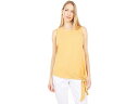 (取寄) ディラン バイ トゥルー グリット ソフト メランジュ ヘザー サイド タイ タンク トップ Dylan by True Grit Soft Melange Heather Side Tie Tank Top Yellow(4)