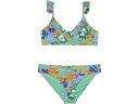 (取寄) オニール キッズ サミ フローラル ラッフル ブラレット セット (リトル キッズ/ビッグ キッズ) O'Neill Kids Sami Floral Ruffle Bralette Set (Little Kids/Big Kids) Multicolored(4)