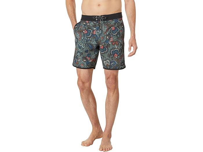 (取寄) オニール クルーザー スカルプ 18 ボードショーツ O'Neill Cruzer Scallop 18" Boardshorts Dark Olive