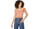 (取寄) アスターザラベル ヘレナ トップ ASTR the Label Helena Top Pink Multi Floral(4)