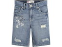 (取寄) リーバイス キッズ 511 スリム フィット デニム ショーツ (ビッグ キッズ) Levi's? Kids 511 Slim Fit Denim Shorts (Big Kids) Graffiti Thrift