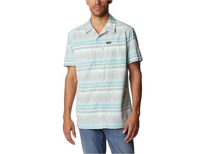 (取寄) コロンビア シーニック ショート スリーブ Columbia Scenic Ridge? Short Sleeve Bamboo Forest Stripe