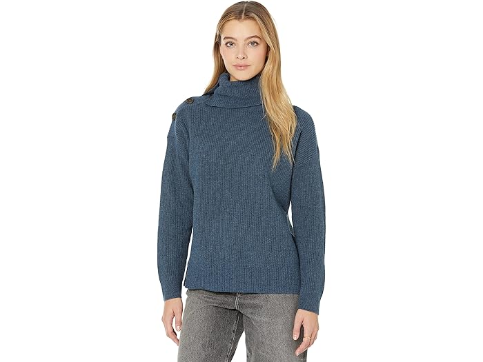 () ᥤɥ ܥ󥷥 ȥͥå  Madewell Button-Shoulder Turtleneck ...