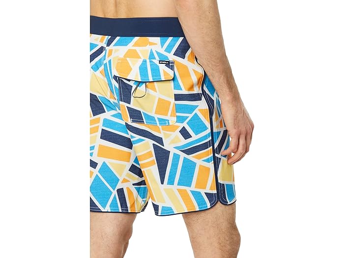 (取寄) オニール ハイパーフリーク ミスト スカルプ 19 ボードショーツ O'Neill Hyperfreak Mysto Scallop 19" Boardshorts Cream