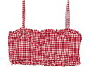 (取寄) スナッパー ロック ピクニック パーティー ヘアバンド ビキニ トップ Snapper Rock Picnic Party Bandeau Bikini Top Red(4)