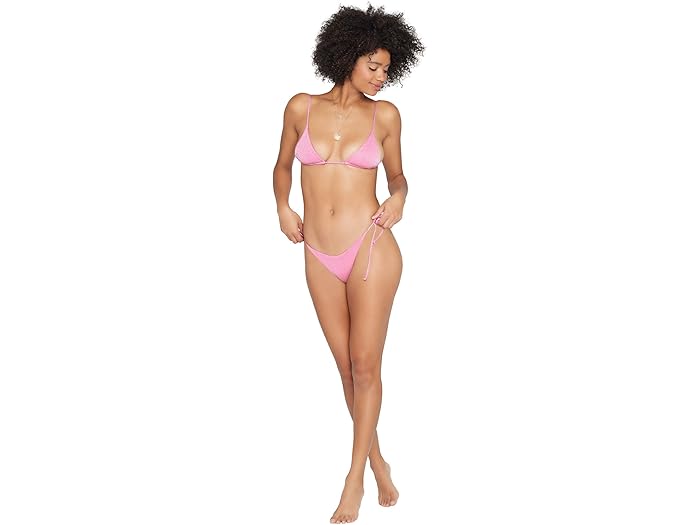(取寄) エルスペース シャイン オン シマー レノックス クラシック ボトム L*Space Shine On Shimmer Lennox Classic Bottoms Bubblegum Pink