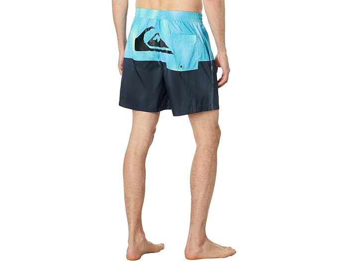 (取寄) クイックシルバー バット ロゴ 17 ボレー Quiksilver Butt Logo 17" Volley River Blue
