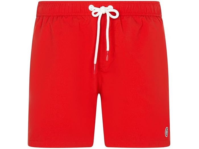 (取寄) セルジュ ブランコ ソリッド スイム トランクス SERGE BLANCO Solid Swim Trunks Red