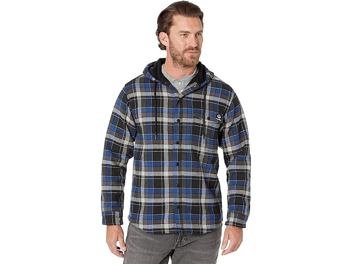 (取寄) ウルヴァリン バックソー ボンデッド シャツ ジャケット Wolverine Bucksaw Bonded Shirt Jacket Cobalt Plaid