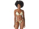 (取寄) ヴィンスカムート セイシェルズ フローラル ノッテッド ビキニ トップ Vince Camuto Seychelles Floral Knotted Bikini Top Bone(4)