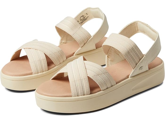 (取寄) スペリー バイウー プラッシュステップ フラットフォーム Sperry Bayou Plushstep Flatform Cream