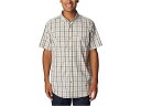 (取寄) コロンビア ラピッド リ ショート スリーブ シャツ Columbia Rapid Rivers? II Short Sleeve Shirt Ancient Fossil Multi Gingham(4)