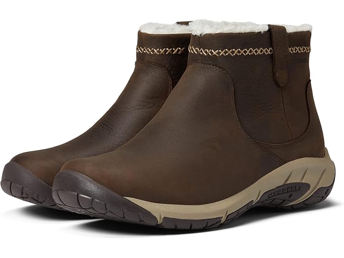 (取寄) メレル アンコール 4 ブラフ ポラール ウォータープルーフ Merrell Encore 4 Bluff Polar Waterproof Espresso