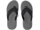 (取寄) ルーカ サンドバー サンダル RVCA Sandbar Sandals Charcoal(4)