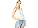 (取寄) メイドウェル ロザリー タイ-ストラップ トップ イン ゲオ アイレット Madewell Rosalie Tie-Strap Top in Geo Eyelet Lighthouse(4)