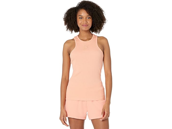 () ס 饷å ֥  PUMA Classics Ribbed Tank Peach Pink