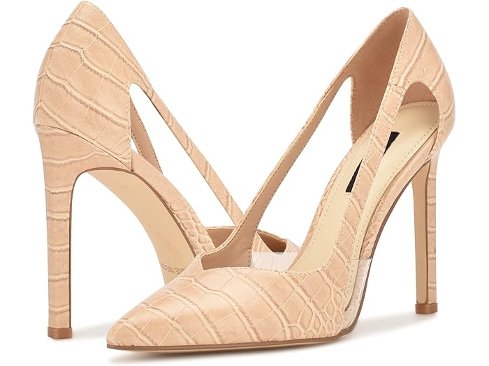 () ʥ󥦥 ȥꥢХ 3 Nine West Trivs 3 Warm Blush Croco