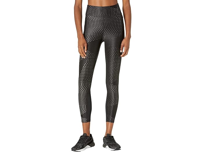 (取寄) プーマ トレイン フェーバリット オール オーバー プリント ハイウェスト 7/8 タイツ PUMA Train Favorite All Over Print High-Waist 7/8 Tights Puma Black/All Over Print