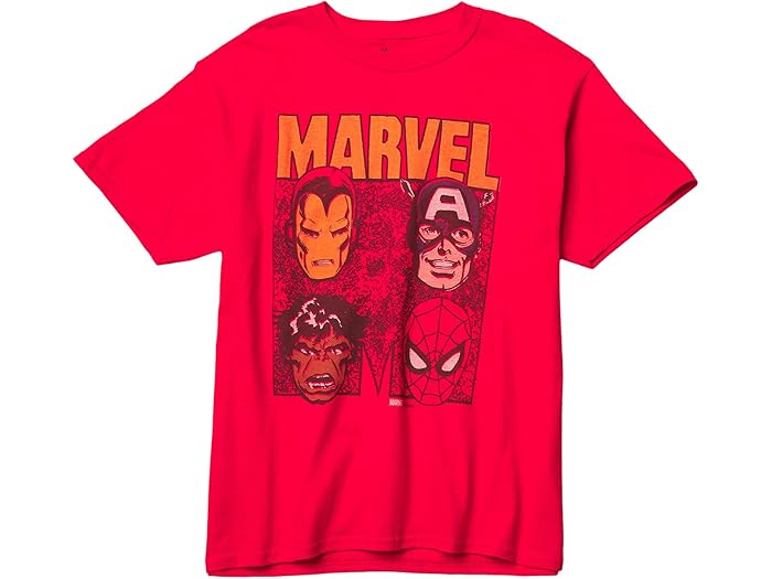 (取寄) ジャンクフード キッズ マーベル Tシャツ (ビッグ キッズ) Junk Food Kids Marvel T-Shirt (Big Kids) Red
